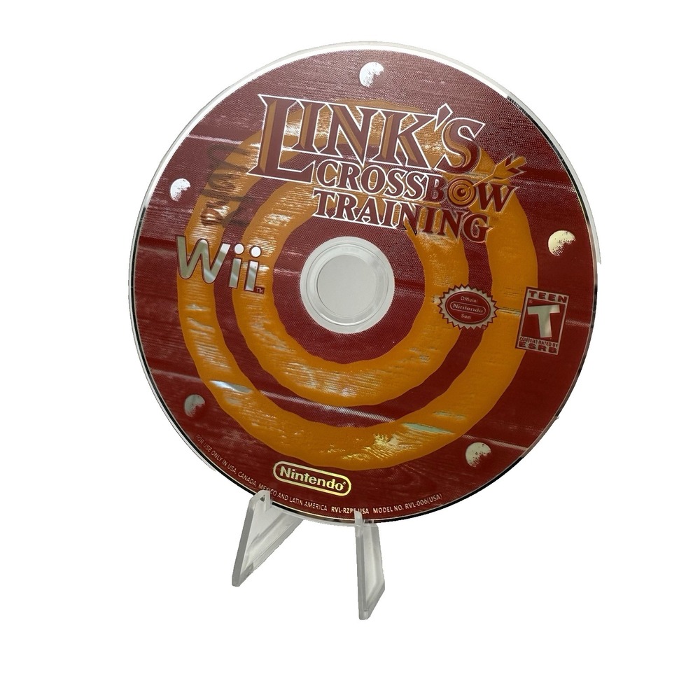 Link's Crossbow Training Nintendo Wii Tested Working Disc Only